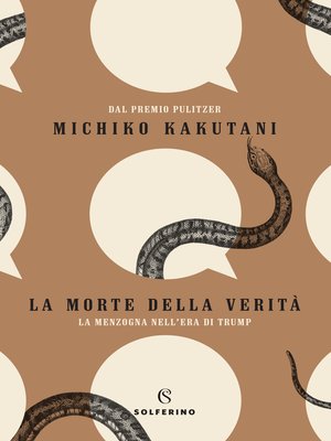 cover image of La morte della verità